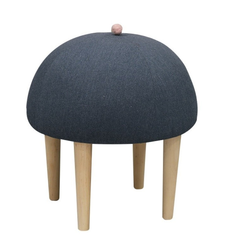 Puf siedzisko tapicerowane Moher Pom Pom Puf siedzisko tapicerowane Moher Pom Pom