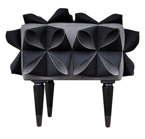 Puf siedzisko tapicerowane Origami Puf siedzisko tapicerowane Origami
