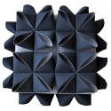 Puf siedzisko tapicerowane Origami