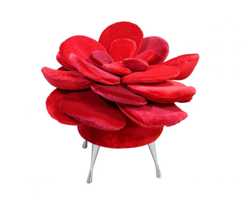 Puf siedzisko tapicerowane Summer Flower Puf siedzisko tapicerowane Summer Flower