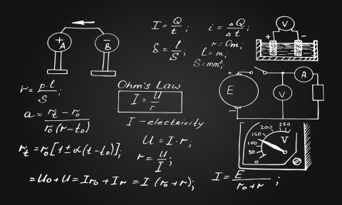 Eco tapeta scienna PHYSICS LAW