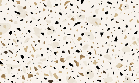 Eco-TERRAZZO wall wallpaper WHITE