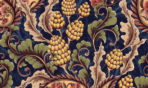Eco-VINTAGE Wand Tapete FLORAL Eco-VINTAGE Wand Tapete FLORAL
