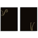 Komplet 2 grafik "Flamingo-Party" Komplet 2 grafik "Flamingo-Party"