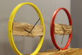 Zegar Wood Red Zegar Wood Red