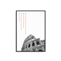 Graphic in frame Rome Graphic in frame Rome
