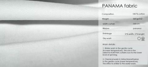 Komplet zasłon Strips Komplet zasłon Strips