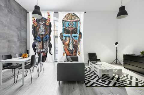 Cotton curtains Mask Cotton curtains Mask