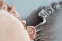 Cushion LOLITA with frill Cushion LOLITA with frill