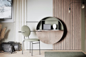Medallion chair with table Medallion chair with table
