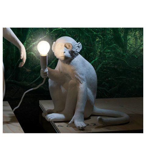 Monkey Seletti Standing Lamp black Monkey Seletti Standing Lamp black