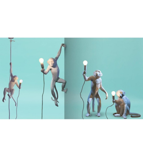 Monkey Seletti ceiling lamp white Monkey Seletti ceiling lamp white