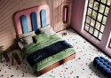 Łóżko tapicerowane BISQUIT