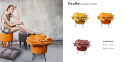 Puf siedzisko tapicerowane Summer Flower Puf siedzisko tapicerowane Summer Flower