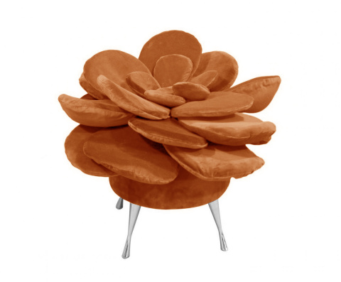 Puf siedzisko tapicerowane Summer Flower Puf siedzisko tapicerowane Summer Flower