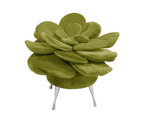 Puf siedzisko tapicerowane Summer Flower Puf siedzisko tapicerowane Summer Flower