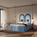 Łóżko tapicerowane Padma wnętrze