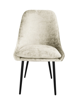 Krzesło tapicerowane MISTY kremowe - ekspozycja